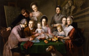 Peale Ailesi, 1771-73 civarı (tuval üzerine yağlıboya)