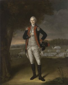 Walter Stewart, 1781 by Charles Willson Peale