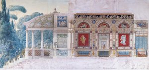 Hortense de Beauharnais (1783-1837), Hollanda Kraliçesi (kağıt üzerinde wc) için Champs Elysees