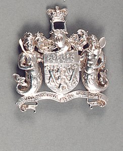 Viktorya dönemi üniforma rozeti, 1841 by Charles and Storer Reily