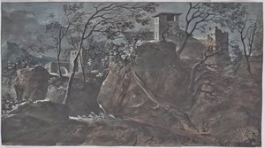 Antik nehir manzarası by Charles de Thomas