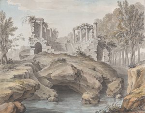 Bir Naumachia için tasarım, Chateau d