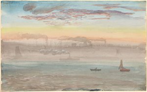 Doğu Nehri, Gün Doğumu by Charles de Wolf Brownell