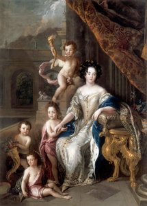 Marquise de Montespan 1640-1707 ve çocukları