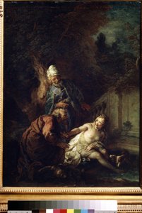 Susanna ve Yaşlılar. Charles de La Fosse
