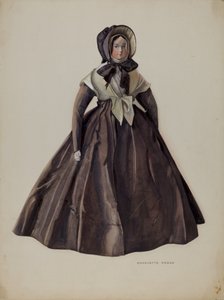 Quaker Kostümlü Bebek by Charlotte Angus