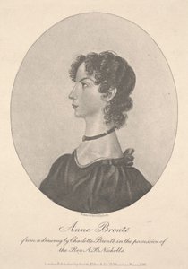 Anne Brontë, Walker & Boutall tarafından gravür, 1836-49 dolayları (gravür)
