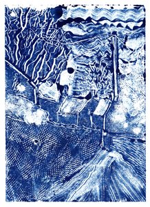 Erken Sabah Yürüyüşü, 2019 (tek baskı) by Charlotte Orr