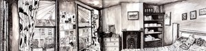 Yatak Odası Panoraması, 2021 by Charlotte Orr