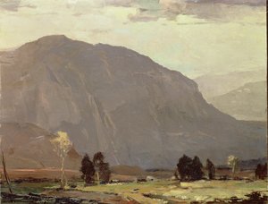Kel Dağ, Tennessee (tuval üzerine yağlı boya) by Chauncey Foster Ryder