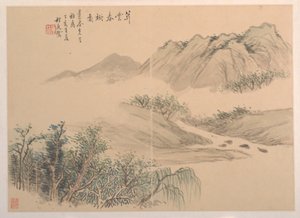 Manzara, 1827 tarihli. by Cheng Tinglu