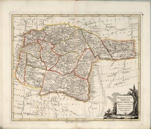 Ufa Valiliği Genel Haritası, 1791.