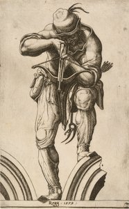 Bir Okçu Arbalet Atıyor, 1579.