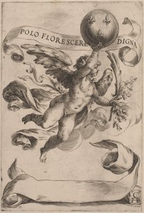 Medici Arması ile Dahi, 1605. by Cherubino Alberti