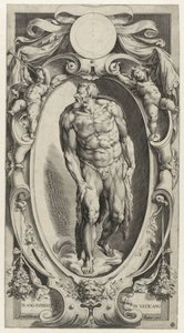 Vaftizci Yahya bir kartuşta Sistine Şapeli
