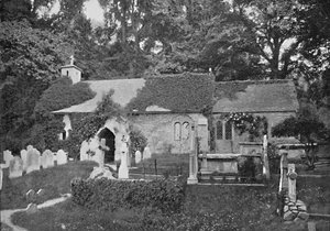 Bonchurch, Wight Adası, c1896.