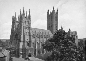 Canterbury Katedrali, c1896