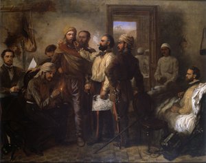 Thomas Henry Kavanagh VC (1821-82), Lucknow kuşatmasındaki Hint isyanı sırasında yerli kılığına giriyor, 9 Kasım 1857, c.1860