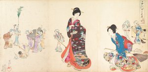 Chiyoda Castle Kadınlar Albümü, 1895., 1895. by Chikanobu Yoshu