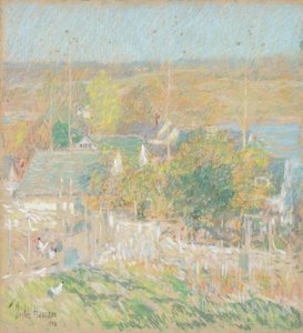 Sonbahar mevsimi by Childe Frederick Hassam