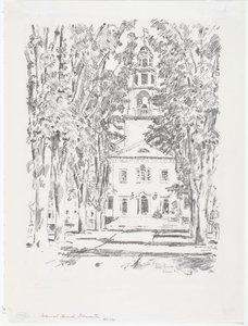 Sömürge Kilisesi, Gloucester by Childe Frederick Hassam