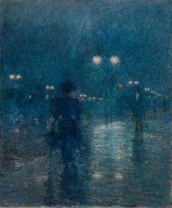 Fifth Avenue Nocturne, 1895 dolayları (tuval üzerine yağlı boya)