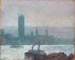 Parlamento Evleri, Erken Akşam by Childe Frederick Hassam