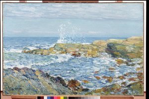 Shoals Adası by Childe Frederick Hassam