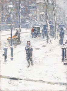 Kar Fırtınası, Beşinci Cadde, New York