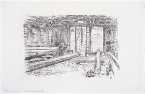 Spar Dükkanı, Gloucester by Childe Frederick Hassam