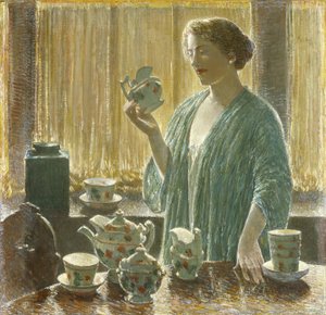 Çilek Çay Seti by Childe Frederick Hassam
