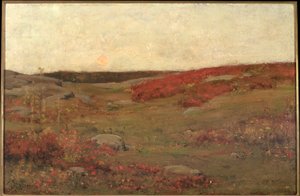 Gün Doğumu, Sonbahar, 1885 dolayları (tuval üzerine yağlı boya) by Childe Frederick Hassam