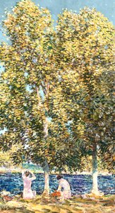 Yıkananlar by Childe Frederick Hassam