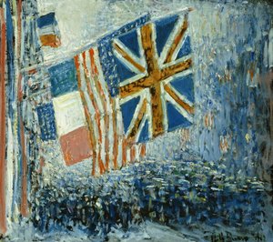 Büyük Geçit Töreni by Childe Frederick Hassam