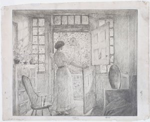Hollandalı Kapı by Childe Frederick Hassam