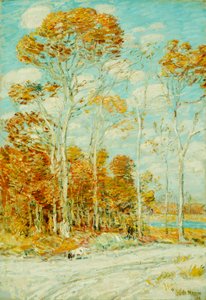 Şahin Yuvası by Childe Frederick Hassam