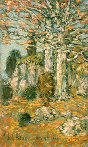 Ağaç Manzarası by Childe Frederick Hassam