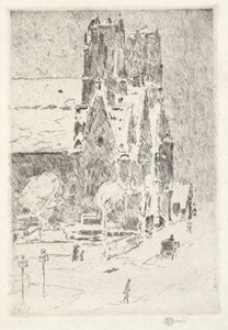 Karda Calvary Kilisesi by Childe Hassam