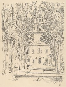 Koloni Kilisesi, Gloucester by Childe Hassam