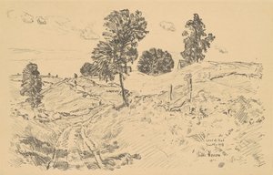 Manzara, Nod Ülkesi by Childe Hassam