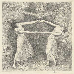 defne dansı by Childe Hassam