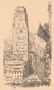 New York Buketi by Childe Hassam