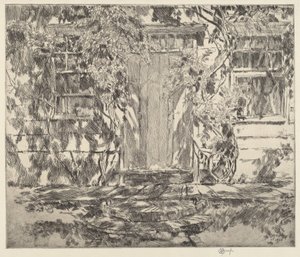 Eski Kapı, Easthampton by Childe Hassam
