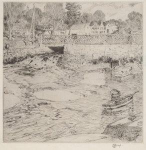 eski dantel by Childe Hassam