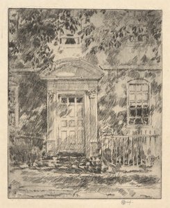 Portsmouth Kapısı, 1916 by Childe Hassam