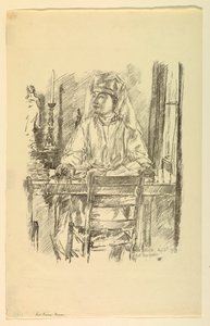 Kızıl Haç Hemşiresi by Childe Hassam