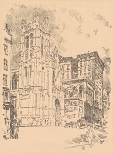 Aziz Thomas, New York by Childe Hassam