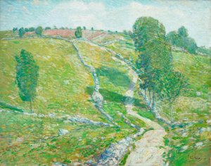 Nod Ülkesinde Yol by Childe Hassam