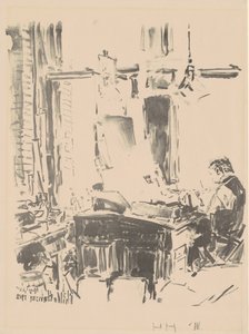 Litograf by Childe Hassam