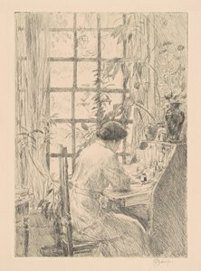 Yazı Masası by Childe Hassam